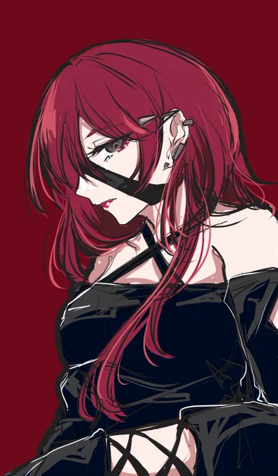 さん誕生日だったし、Fallenめちゃ良かったし描くかぁ って思ってた時期がありました。 Fallen衣装むず過ぎワロタア...