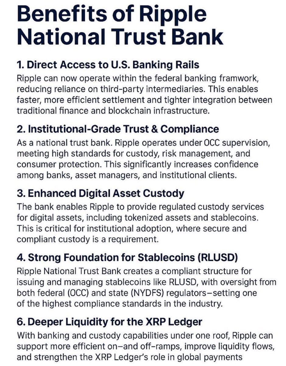 BENEFITS OF RIPPLE NATIONAL TRUST BANK 🏦   <a href="/Ripple/">Ripple</a>