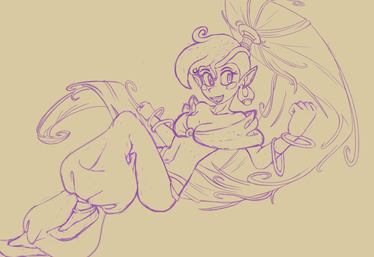 JoNoLikesToDraw's tweet image. #shantae #art #fanart