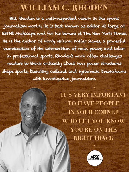 apse_hamptonu's tweet photo. We are spotlighting more outstanding sports journalists during Black History Month:

Bill Rhoden | Editor-at-Large @andscape

Jayne Kennedy Overton | “The NFL Today” @NFLonCBS

Lynn Jones-Turpin | Associate Editor @JacksonvilleFP

Steve Wyche | Chief National Reporter @nflnetwork https://t.co/oGfLT1BEcm