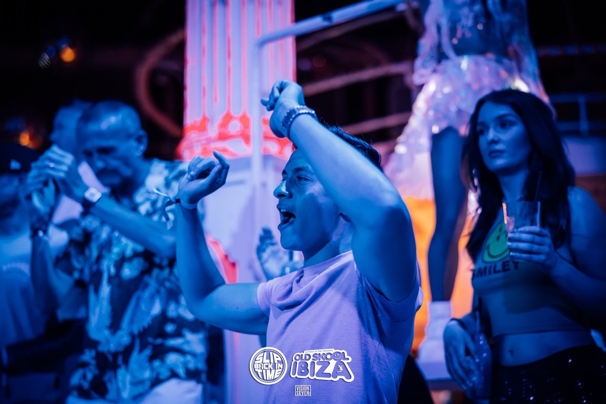 SlipBackInTime's tweet photo. Re-live those magical moments with us, feel that energy again, surround yourself with like-minded souls, let go, and dance like no one is watching! Everyone is welcome to a Slip Back In Time party!
@visionseven
#SBIT26 #SlipBackInTime #OldSkoolIbiza https://t.co/G9p8w33BCt