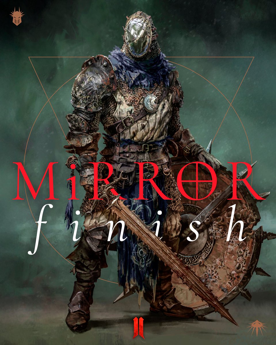 Their mirrored shields once shone like moonlight; now they are clouded by years of war and bloodshed. Still, the ritual endures. As foes draw a final breath, the mirror is raised before their eyes — a parting reflection of the life they led before passing from one realm to the