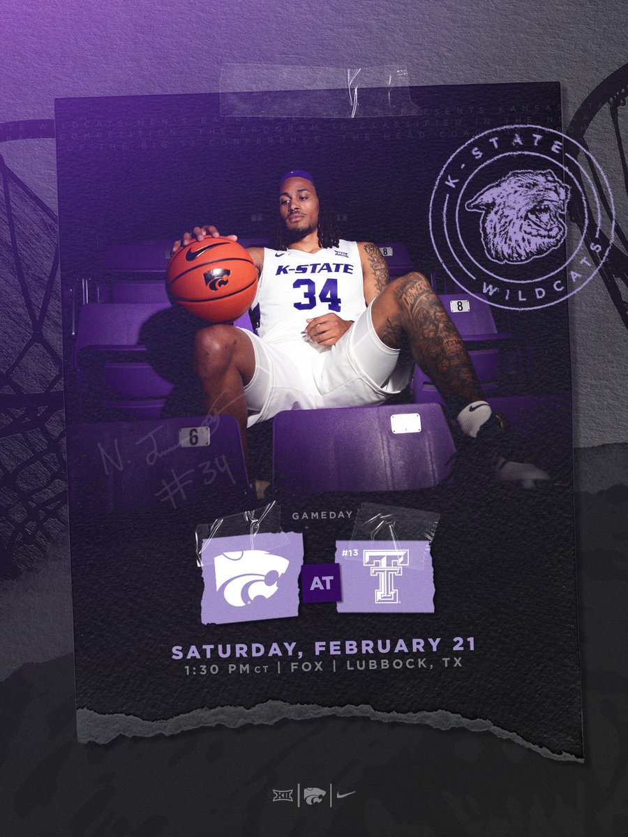 GAME DAY

🆚 #13 Texas Tech
📍 United Supermarket Arena | 1:30PM CT
🔗 linktr.ee/kstatembb