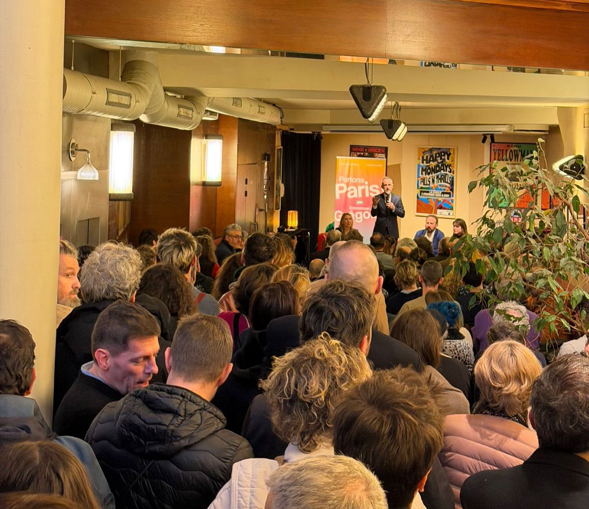 La culture n’est pas l’ornement d’un programme électoral pour Paris, mais le cœur d’un Paris fier, populaire et vivant.

Face au mépris et à l'inaction de la ministre démissionnaire, plus de 150 personnes ce soir pour échanger sur notre projet pour la culture  : vous pouvez