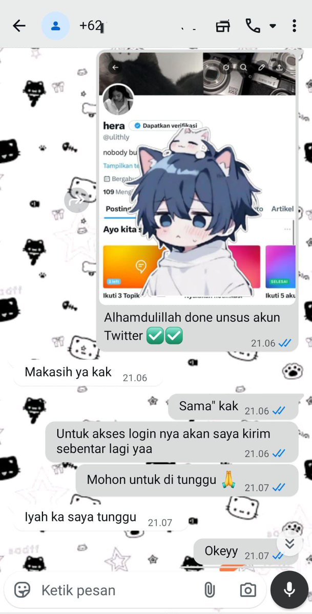 weavrying's tweet image. JASA pemulihan Akun &amp;amp; HAPUS AKUN 
Lacak lokasi, Hack 📲

FUL TESTIMONI ✅

~ Akun lupa password/ke hack 
~ Jasa sadap wa 
~ Jasa suspend / unsuspend akun 
~ Jasa hack &amp;amp; Pemulihan aku  

Tiktok, Gmail, Instagram, Twitter, Facebook,Telegram DLL 

Cek WhatsApp di Bio ☎️