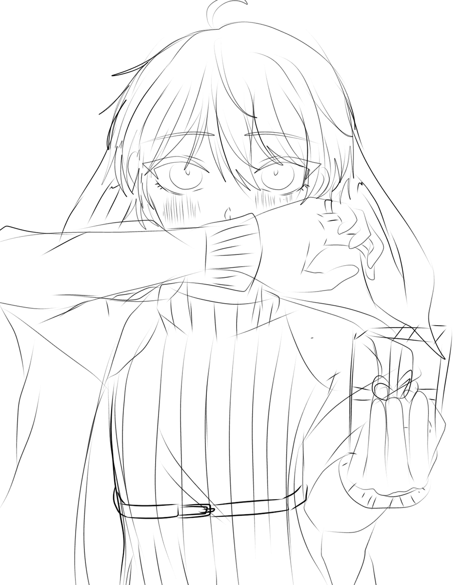 RyuutoTomoki's tweet photo. 重ね描きという技��を初めて試してみました。 https://t.co/ZNuRFpdIbg