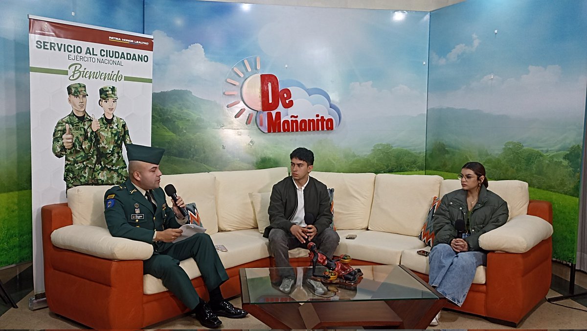 En el Magazín de Mañanita ⛅el Mayor Carlos Arévalo de la Escuela Militar de Cadetes - Ejército Nacional hizo la invitación a ser parte de la Institución y vincularse como oficial. Más información <a href="/COL_EJERCITO/">Ejército Nacional de Colombia</a>