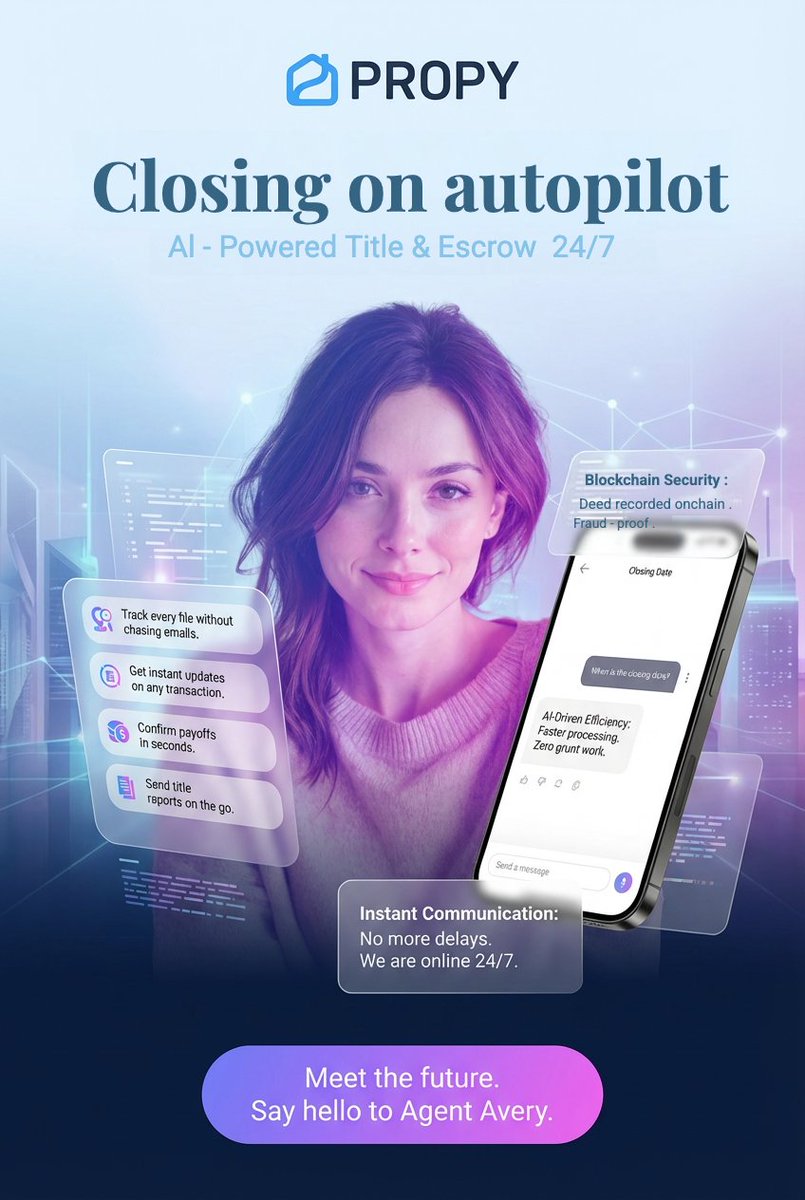 Our <a href="/agent_avery/">Avery</a> is already running the backend with machine precision. But true infrastructure also has to support the new economy.

If you have wealth stored onchain and want to move it into physical real estate without jumping through the usual trad-fi hoops... you will want