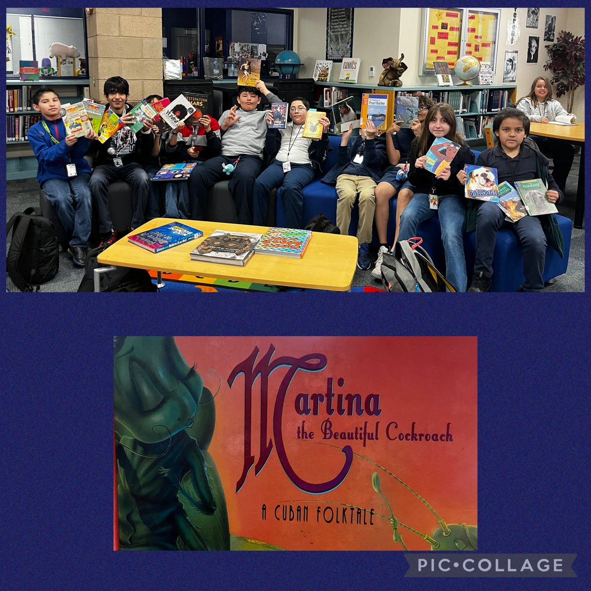 Clarke Middle School Librarian/Bibliotecaria MLS tweet media