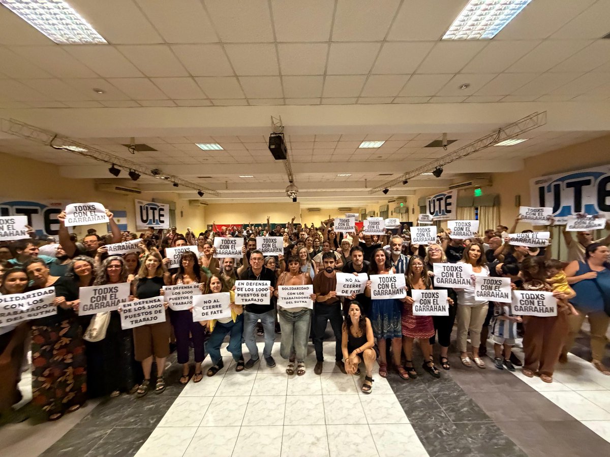 Celebramos un nuevo Plenario de delegadas y delegados de <a href="/utectera/">UTE</a> . 
Un espacio de debate y organización, para fortalecernos en la lucha por nuestros derechos. 
Cuando nos intentan hacer retroceder, nosotros avanzamos 🗣️🥼🩵

¡Vamos que venimos!