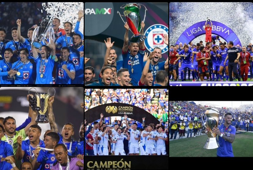 Cruz Azul a ganado 6 titulos desde el ultimo titulo oficial de chivas en el
2018, hace 8 años.

Ya que últimamente manejamos el tiempo a conveniencia.
