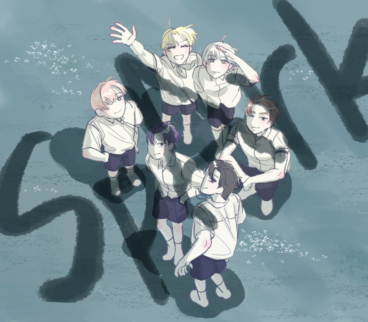 깜빡해서 늦었지만... #스파크_데뷔_5주년_축하해
#김아싫 🧡🎇