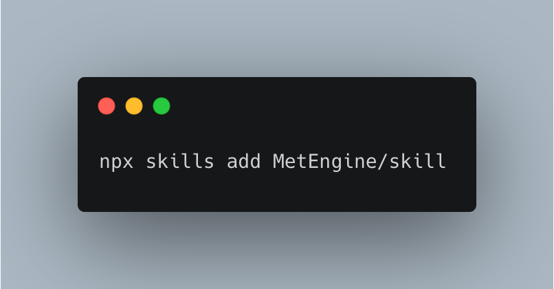 MetEngine tweet media