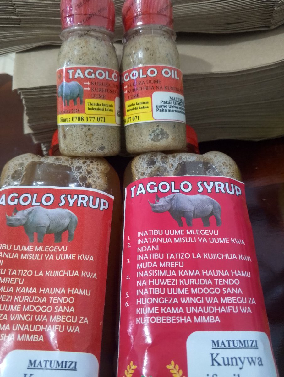 Kwa Nguvu, Afya na Uhai — Chagua Tiba Asilia
Dawa zetu za asili hutibu matatizo ya wanaume (nguvu, kukosa hamu, kuchoka haraka), wanawake (maumivu ya tumbo, hedhi isiyo sawa, maambukizi ya mara kwa mara), pamoja na matatizo ya mwili kama ncha za miguu kuuma, miguu kuvimba, tumbo