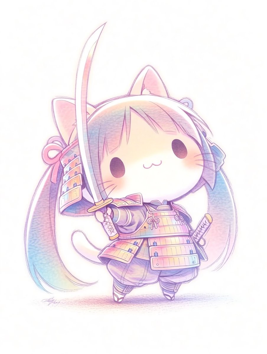 precious_miru's tweet photo. #おは斬
ゆる猫侍 https://t.co/80VbK4lme5