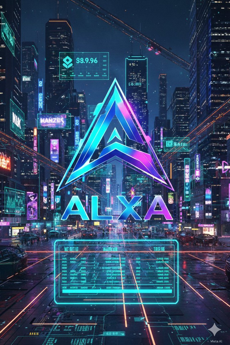 Soturisan's tweet photo. En ALXA, buscamos pensadores, creadores y creyentes que ven más allá de las gráficas a corto plazo y se enfocan en el impacto a largo plazo. No es solo un token; estamos sembrando la semilla de una inteligencia que crece, decide y evoluciona junto a sus usuarios.

#ALXA $ALX https://t.co/fJn67PJPB6
