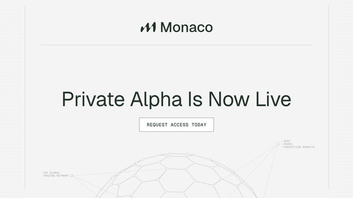 It's a beautiful day to get private alpha access. https://t.co/zJ4pyz2sZ6