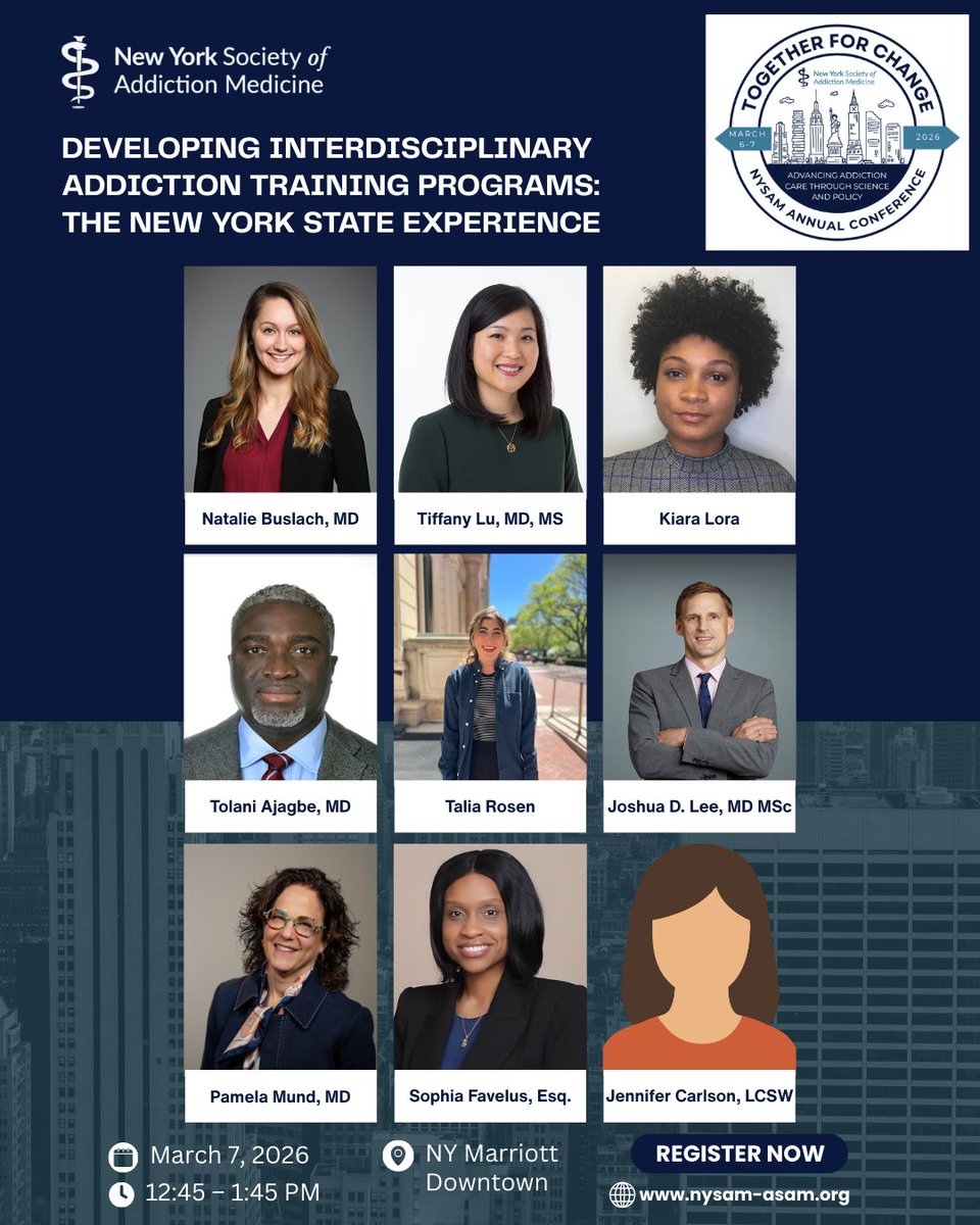 New York Society of Addiction Medicine tweet media