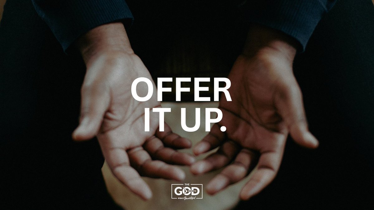 Our suffering, when offered up simply, is never in vain. 🙏

#TheGodMinute #PrayBeautiful #PrayerFamily #PrayTogether #PrayWithUs #CatholicFaithful #CatholicFaith #Catholic  #Catholics #Catholic_Church