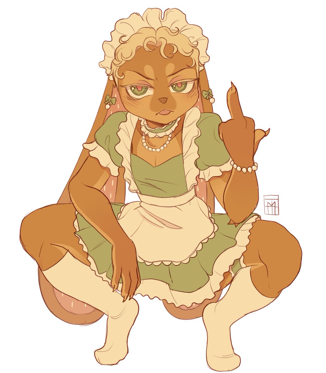 Anyone need a maid? [oc]