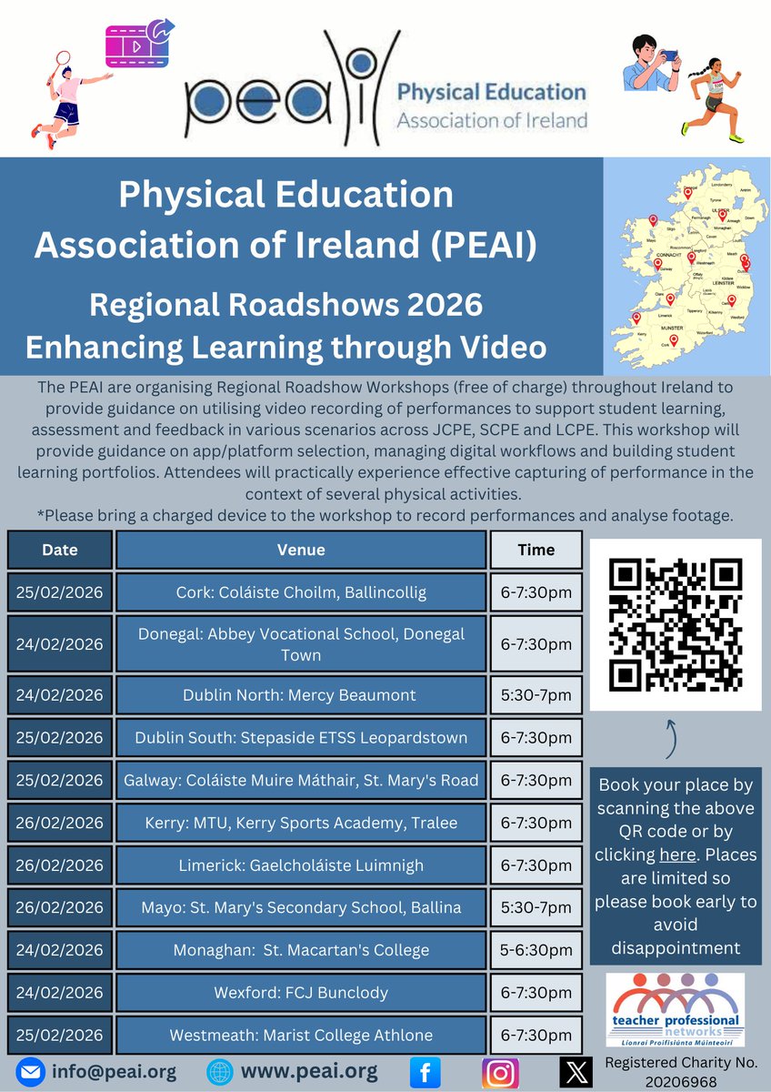 Physical Education Association of Ireland tweet media