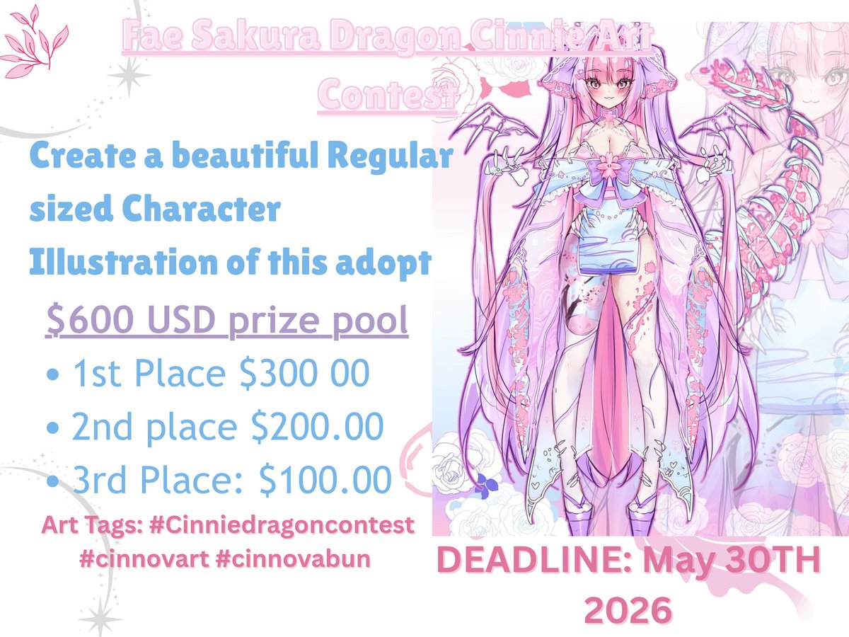 Cinnie🌸ೀ☕️ |°𝐕𝐅𝐚𝐞°|📍Art Contest Ongoing tweet media