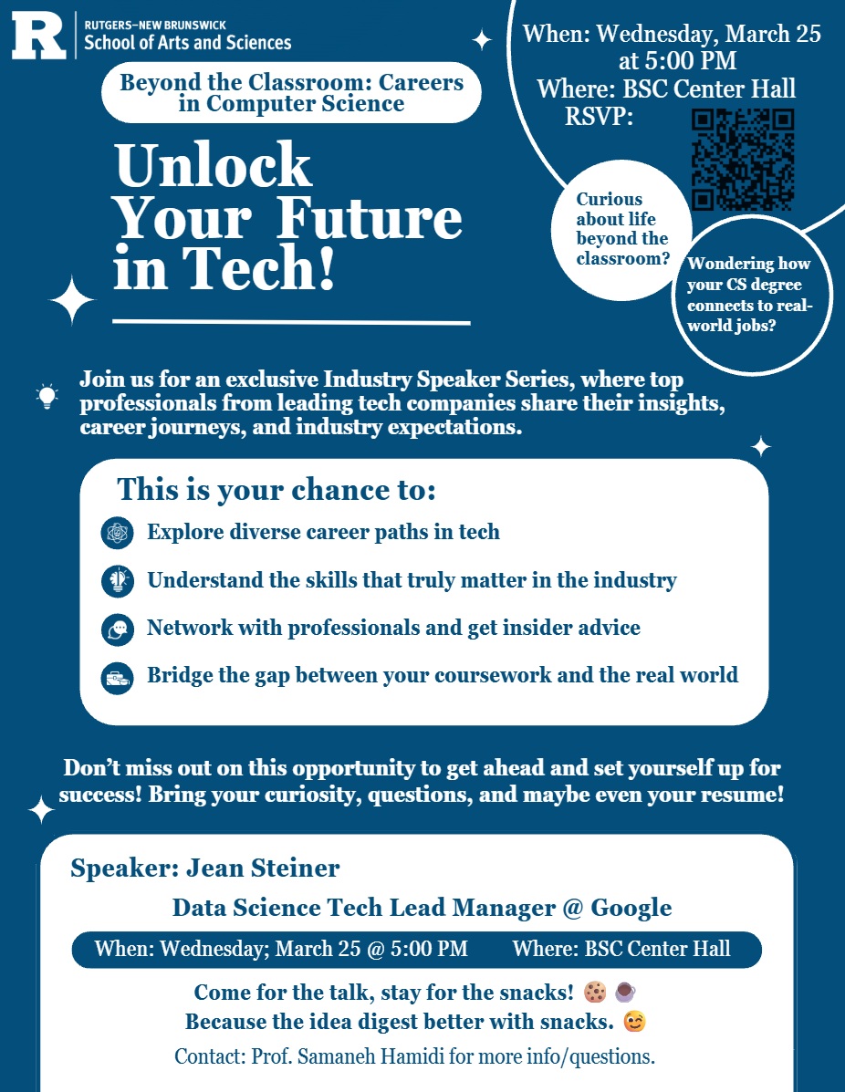 Rutgers Computer Science Department tweet media