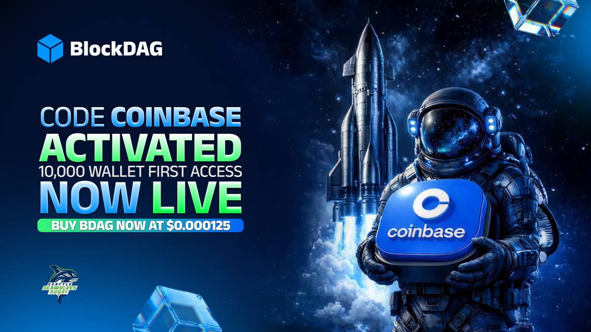 COINBASE CODE ACTIVATED — 10,000 WALLET FIRST ACCESS: BUY at $0.000125

🚨 COINBASE CODE ACTIVATED — FIRST ACCESS IS LIVE 🚨

It's a GAME CHANGER👇

🔥 The first 10,000 wallets using code COINBASE will form the Coinbase First Access Group
💰 No minimum required
⚡ Priority based
