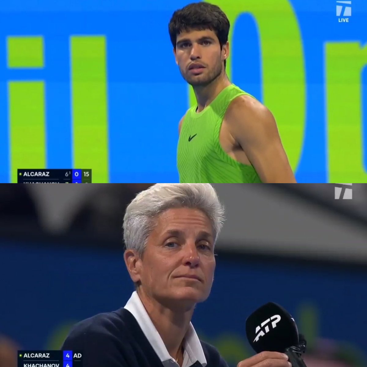 Andrea Petkovic on Carlos Alcaraz’s argument with umpire Marija Cicak in Doha

“It seems so out of character from what we’re used to seeing from Carlos Alcaraz”

Petkovic: “It was a little strange. Also maybe he doesn’t know Marija Cicak well. She’s mostly chair umpired on the