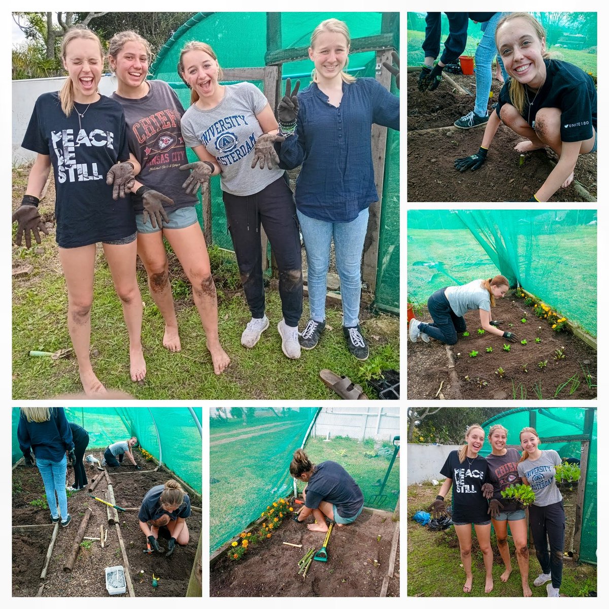 Teaching practical life skills through Farming God’s Way is not only fun, but our students also learned regenerative soil techniques, companion planting, and crop rotation. Unfortunately, a troop of baboons near Carmel took just as much interest in the vegetable garden - and