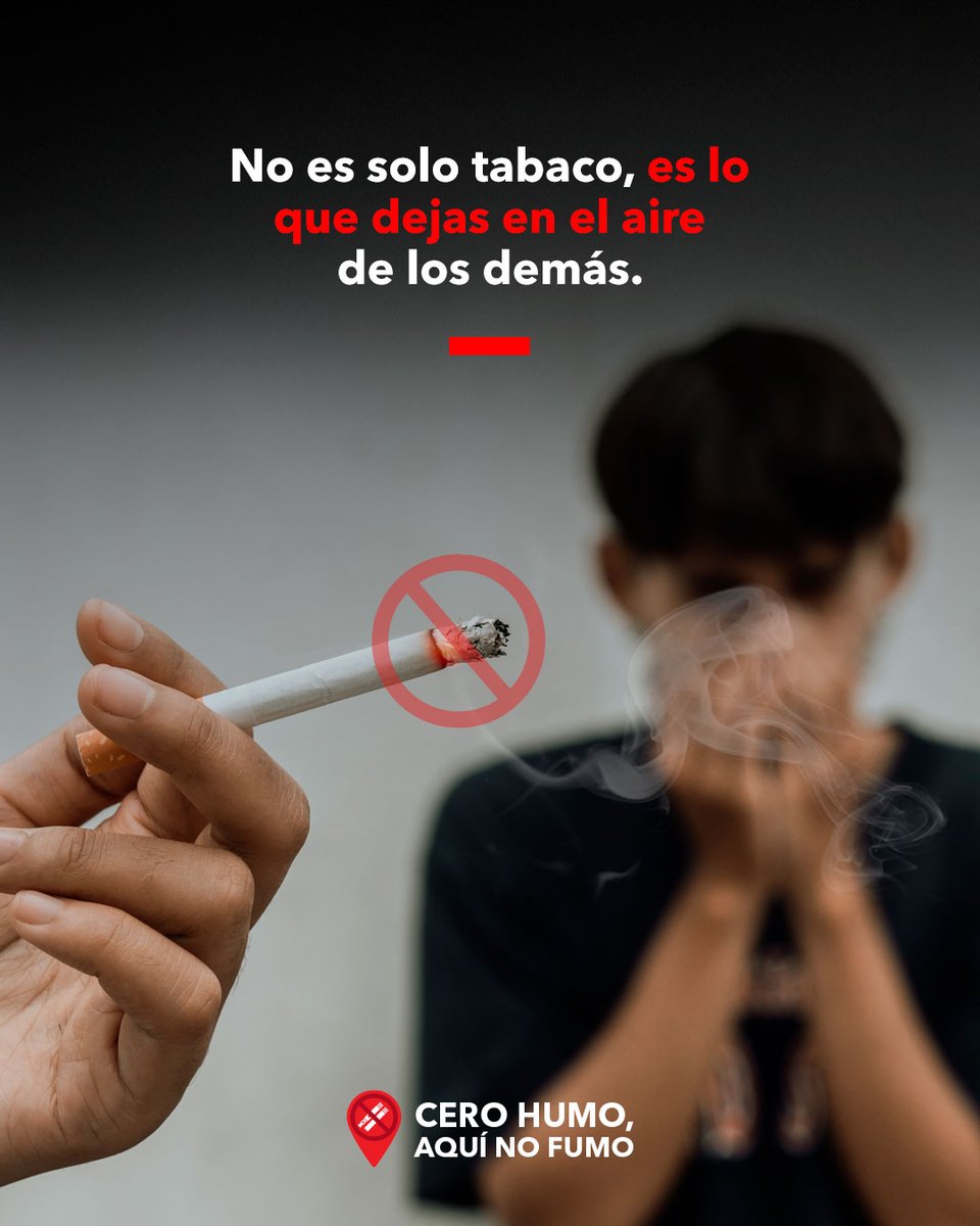 🚬⚖️ La Ley General para el Control del Tabaco protege el aire que todos compartimos.

#EspaciosLibresDeHumo #Líneadelavida #MéxicoSinHumo  #MéxicoLibreDeHumo
#CeroHumo #DiNoAlCigarro