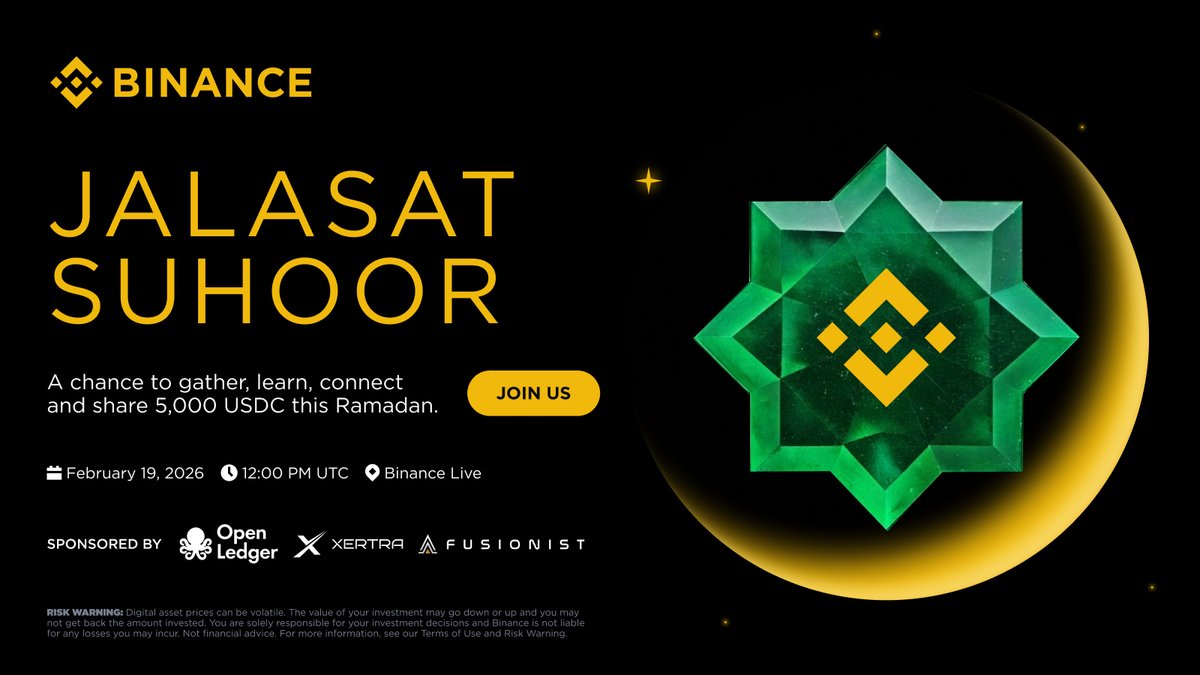 Binance tweet media