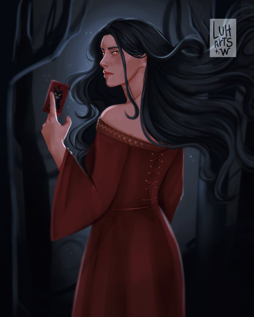 luhartsw's tweet photo. Elspeth Spindle &amp; the monster ⚔️ #onedarkwindow #theshepherdking https://t.co/NwI9drxwMK