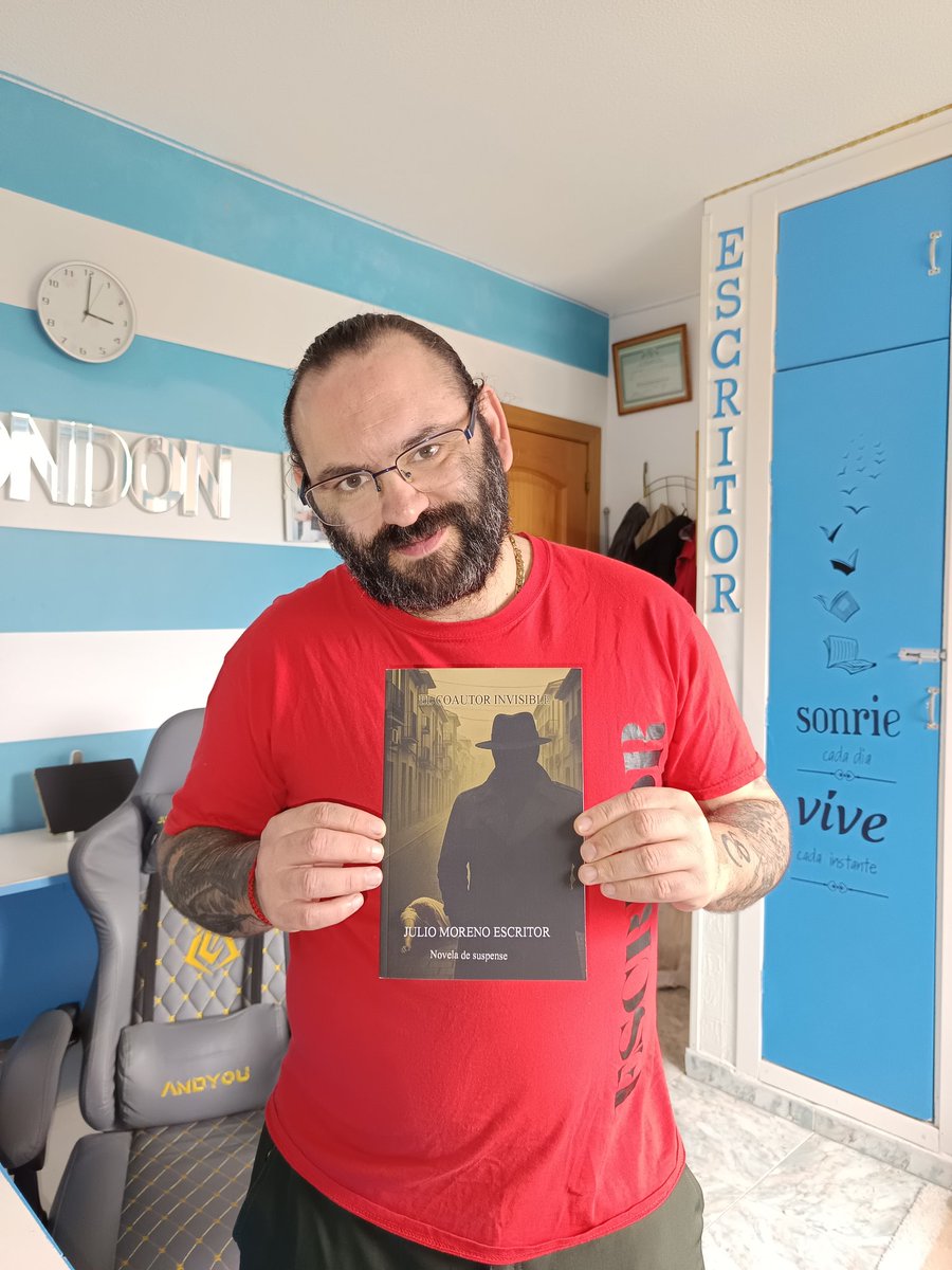 Juliomorenoes's tweet photo. Mi nueva #novela de #suspense e #intriga y #misterio Donde un #escritor y una inspectora resuelven el caso. disponible en #KindleUnlimited 
Julio Moreno Escritor / Julio Moreno Guisado #google 

https://t.co/Wu0Hvyxq1L…

#kindle #lectoras #VillaverdeAlto #ebook #CDMX #lectores https://t.co/B0KcBCWMRv
