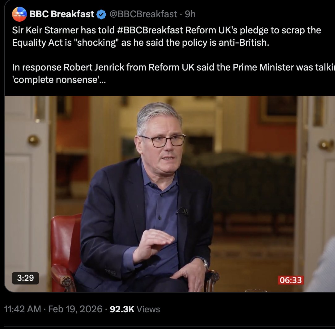 DontDivideUsNow's tweet image. Let's take the PM on good faith &amp;amp; assume he isn't implying doubt about the Britishness of either Suella Braverman or Zia Yusuf. It's the EqA itself that breaks  a fundamental principle of standing as equals before a common law - an achievement of both modernity and Christianity