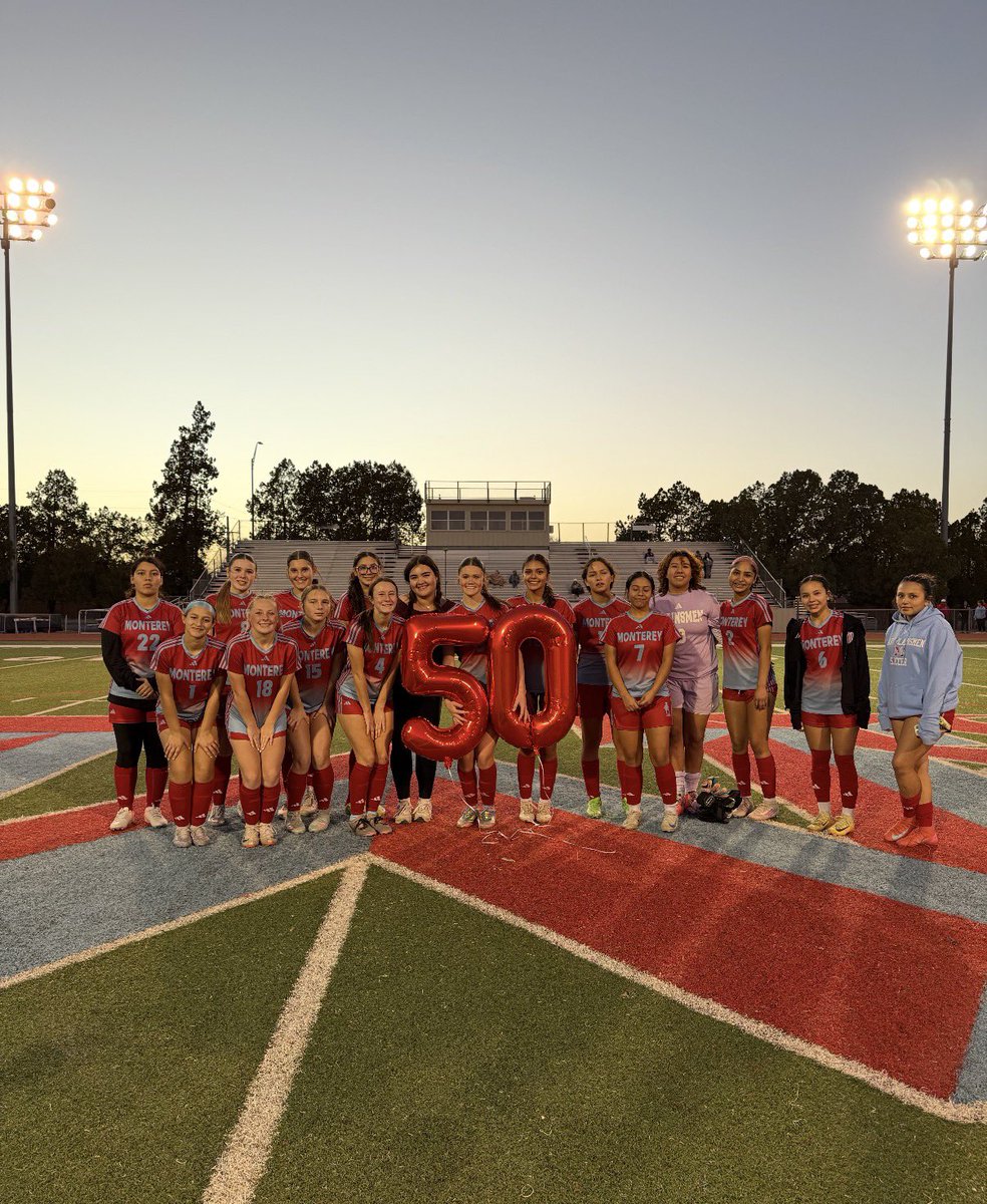 Monterey High School Lady Plainsmen Soccer tweet media