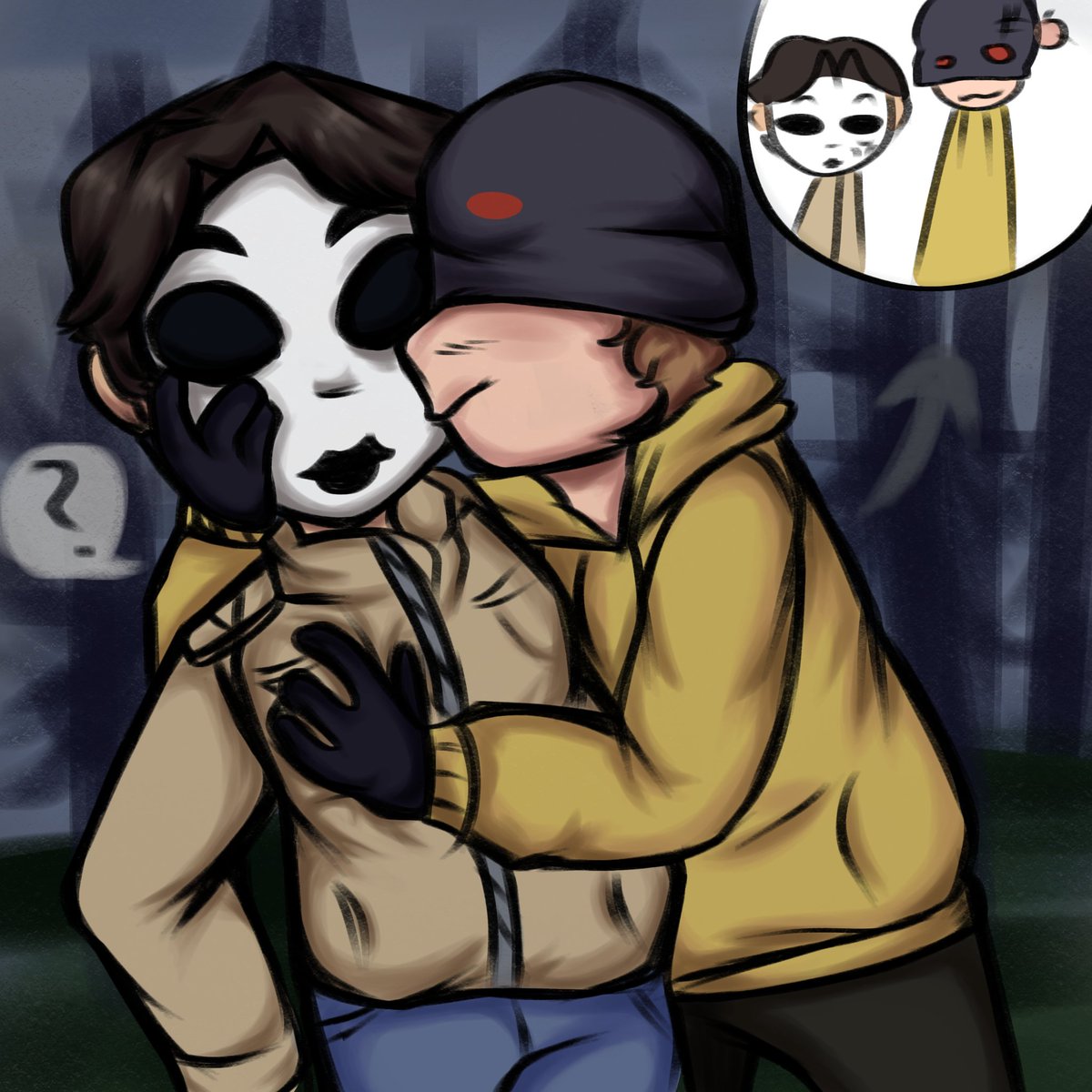 First kiss 🥺 (help me)
#creepypasta ¿ #marblehornets #masky #hoodie #brianthomas