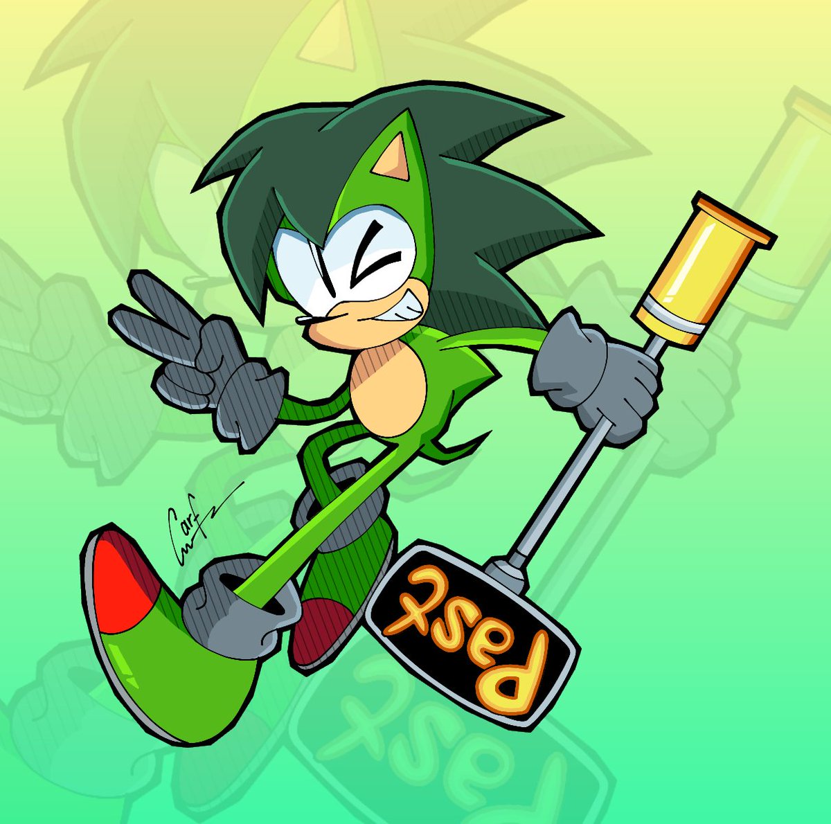 Toot Toot Yezan Warrior!

Por la salida del trailer de Yezan CD, me ví en la obligación de hacer este pequeño fanart del <a href="/Yezan135/">Don Limón 🍋</a> clásico (un poco tarde xD)