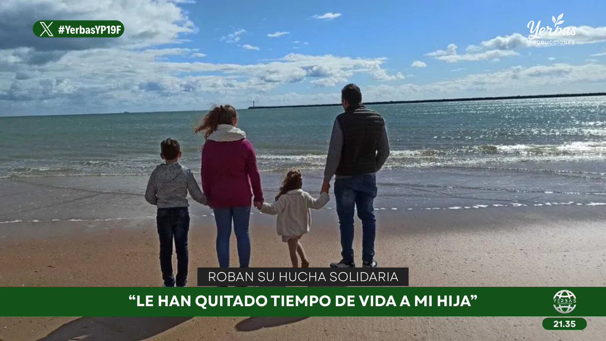 💵 Roban su hucha solidaria.

🧠 Valeria, la niña de cuatro años con un tumor cerebral incurable: "Le ha quitado tiempo de vida a mi hija".

👤 Un individuo sustrae los fondos recaudados en una panadería de Lora del Río, destinados al ensayo clínico de la pequeña.

🌿#YerbasYP19F