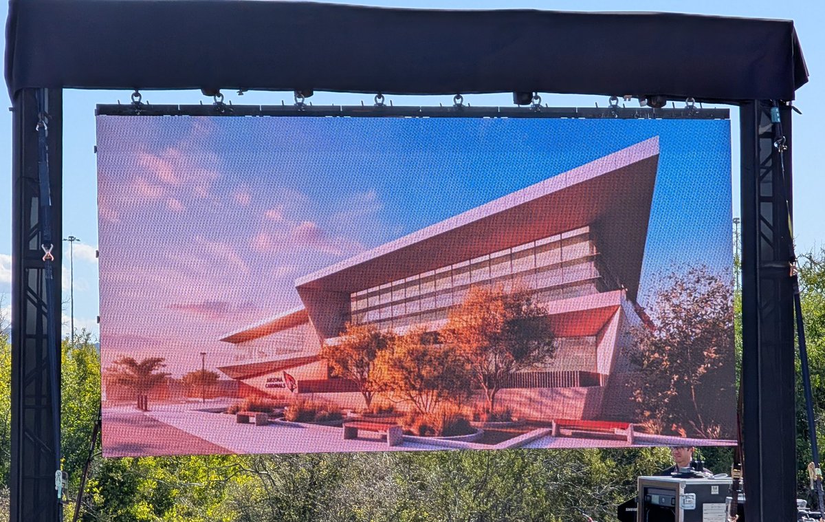 PaulCalvisi's tweet image. First look at new #AZCardinals Performance Center circa 2028.  #TickTock