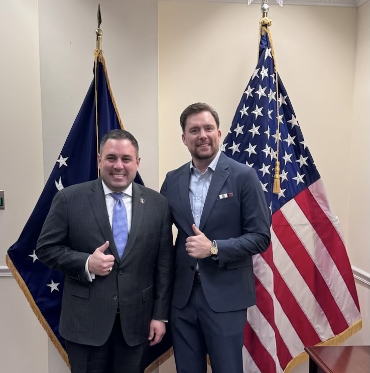 Good meeting today with my friend Jason Loughran, <a href="/HUDgov/">Department of Housing and Urban Development</a> Region II Administrator.

We talked oversight, inter-agency coordination, and the ongoing effort to eliminate waste, fraud, and abuse in federal programs.

Protecting taxpayer dollars is a shared mission.