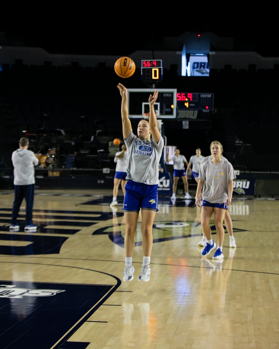 GoJacksWBB's tweet photo. Shootaround ✅

#GoJacks 🐰 https://t.co/TSgZp6r3Ew