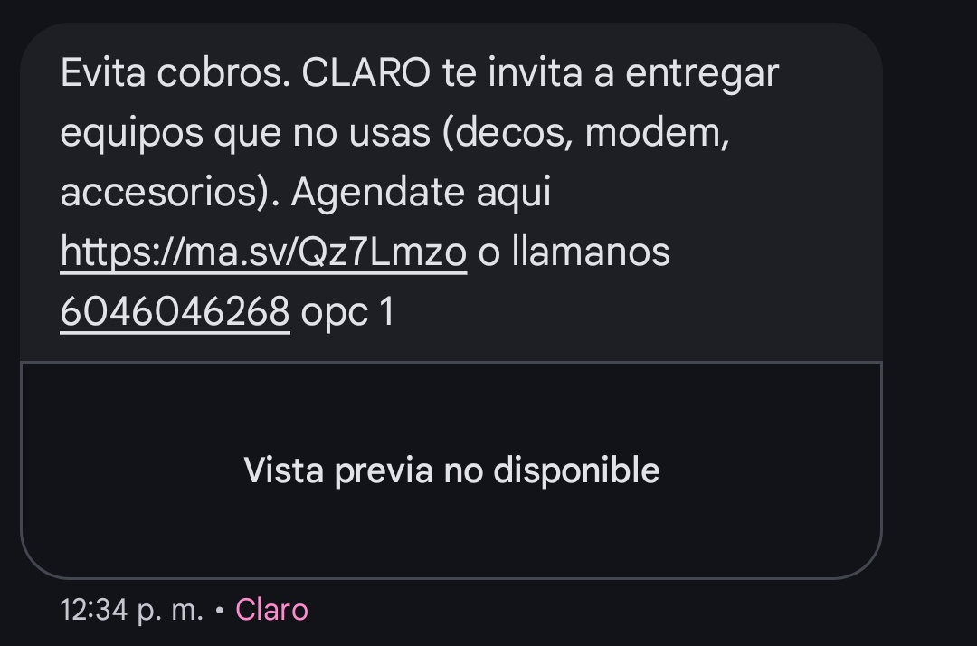 Señores <a href="/ClaroColombia/">Claro Colombia</a> estoy mamado de estos mensajes, llevo meses MESES haciendo citas para que recojan un Deco y nunca NUNCA Cumplen las citas. <a href="/Superservicios/">Superservicios</a> <a href="/IndustriaDigCol/">Industria Digital MINTIC</a> <a href="/sicsuper/">Superintendencia de Industria y Comercio 🇨🇴</a> quien ayuda a que estos 🤬 cumplan?