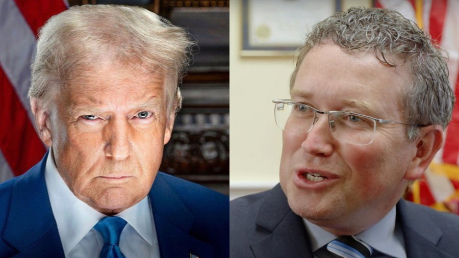ResisttheMS's tweet photo. NEW: Rep. Thomas Massie vows to force a House vote over the possible US actions in Iran.

"I will vote to put America first which means voting against more war in the Middle East." https://t.co/Qgw9hAywVq