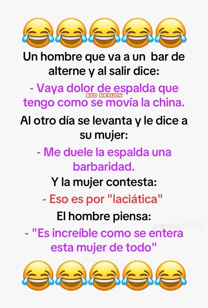 Mi mujer es como mínimo de la UCI
😱😱