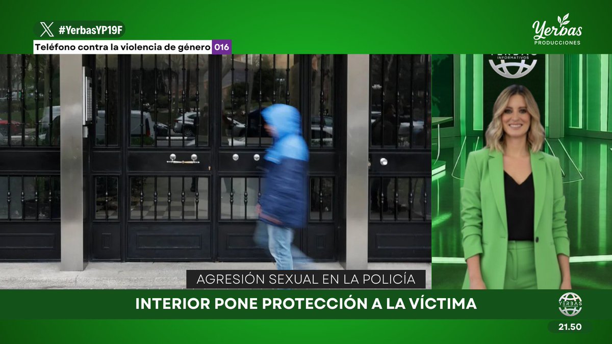 💜 Agresión sexual en la Policia.

🚔 Interior pone protección a la mujer que denunció al ex número dos de la Policía tras sufrir llamadas "intimidatorias"

🤕 La denunciante se encuentra de baja laboral con el armamento retirado.

🌿#YerbasYP19F