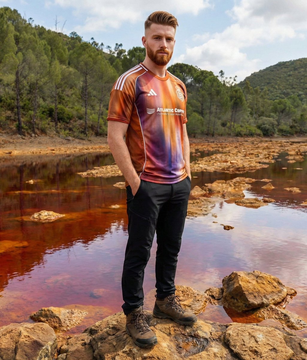 f8_design's tweet image. Diseño conceptual para la camiseta visitante del Recreativo de Huelva. Inspirado en los colores de las minas de Riotinto. 

#recre #recreativohuelva #adidas #riotinto #huelva