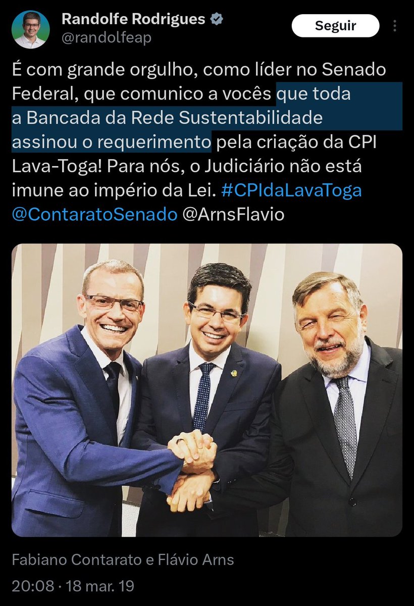 WellingtonWSW's tweet photo. @cezzar85 @henriolliveira_ Para os desinformados de plantão, que ficam igual papagaio de pirata repetindo "Lava-Toga", "Lava-Toga", "Lava-Toga"

P.S.: O link do post. De nada !!!😉👍🏽
https://t.co/mHjHUBAcgp https://t.co/f9WiUoUdCz