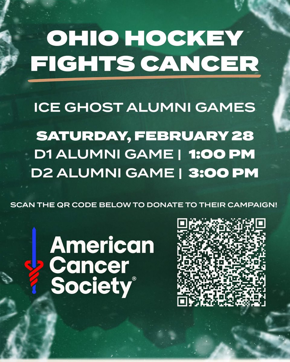 Ohio Bobcat Hockey Blueline Boosters tweet media