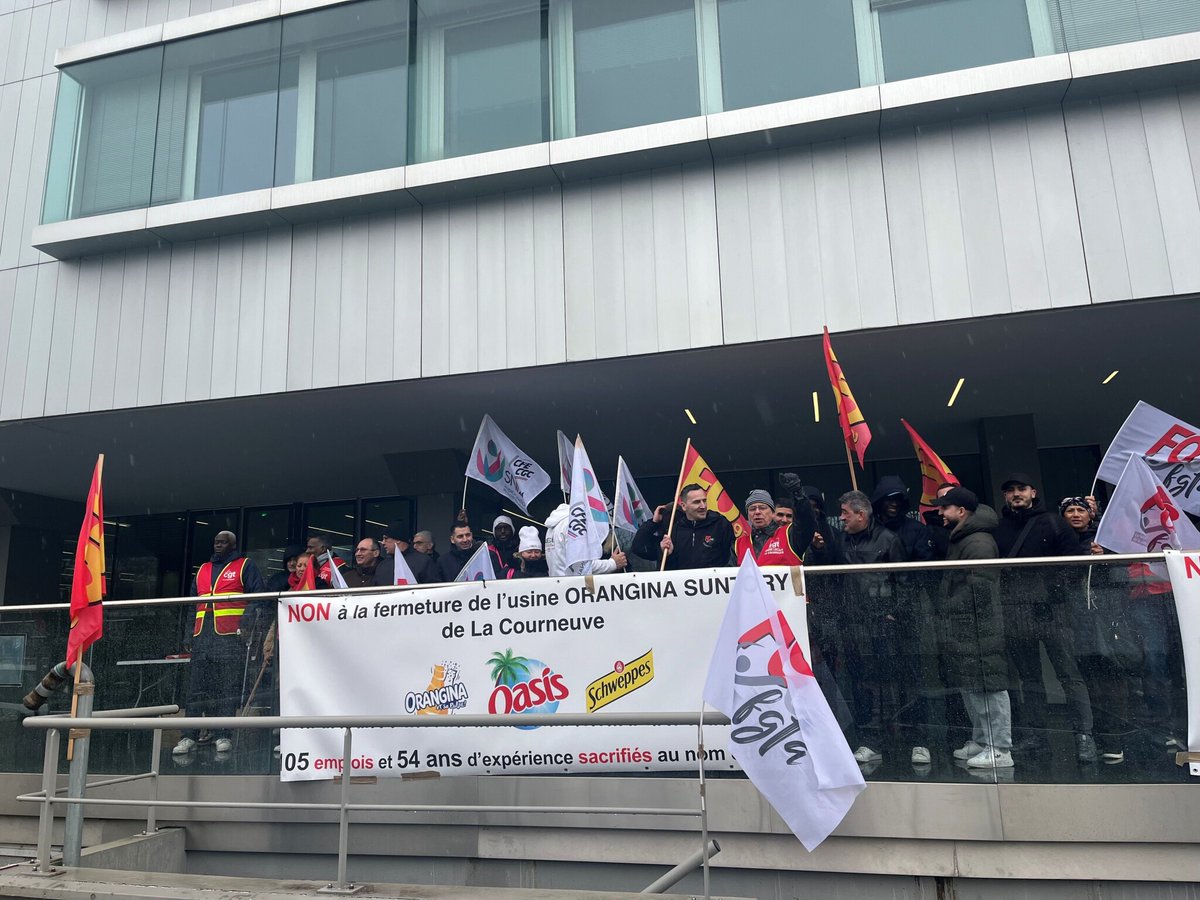 De La Courneuve à Neuilly, les salariés de l’usine Orangina restent mobilisés pour peser sur les négociations
➡️ l.leparisien.fr/INIX